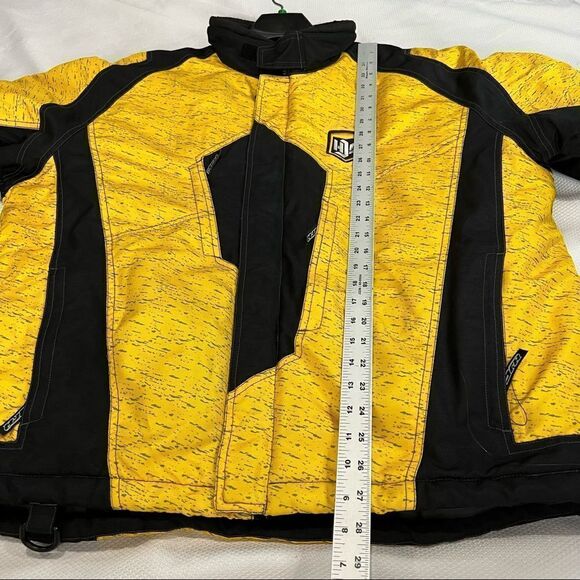 HJC Yellow &‎ Black Storm Snow Jacket - Picture 3 of 7